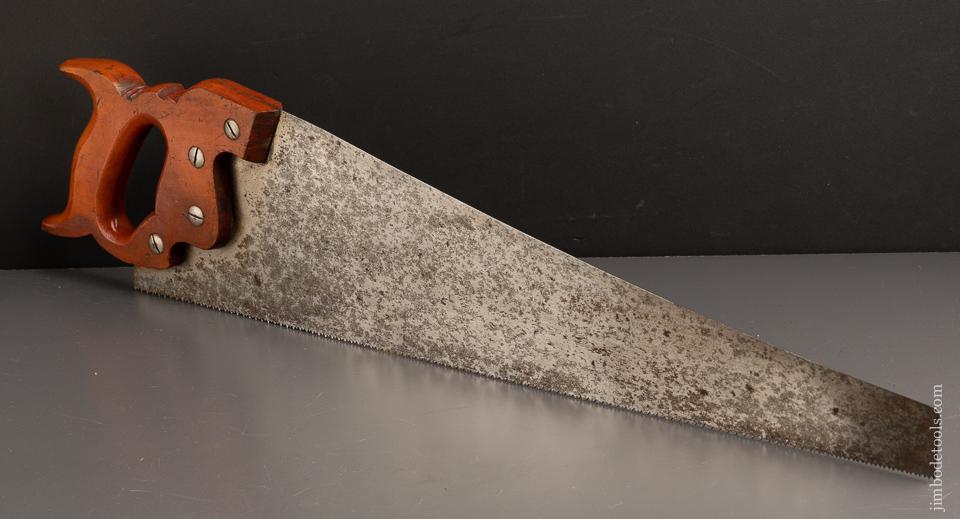 Fabulous 11 point 22 inch ATKINS PERFECTION No. 53 Hand Saw - 90830