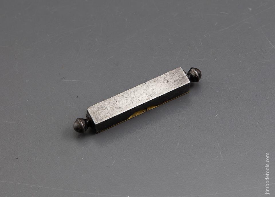 RARE No. 37 DAVIS Finial Pocket Level - 90843
