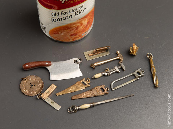 Great Set of Twelve Advertising Miniature Tools - 90876U