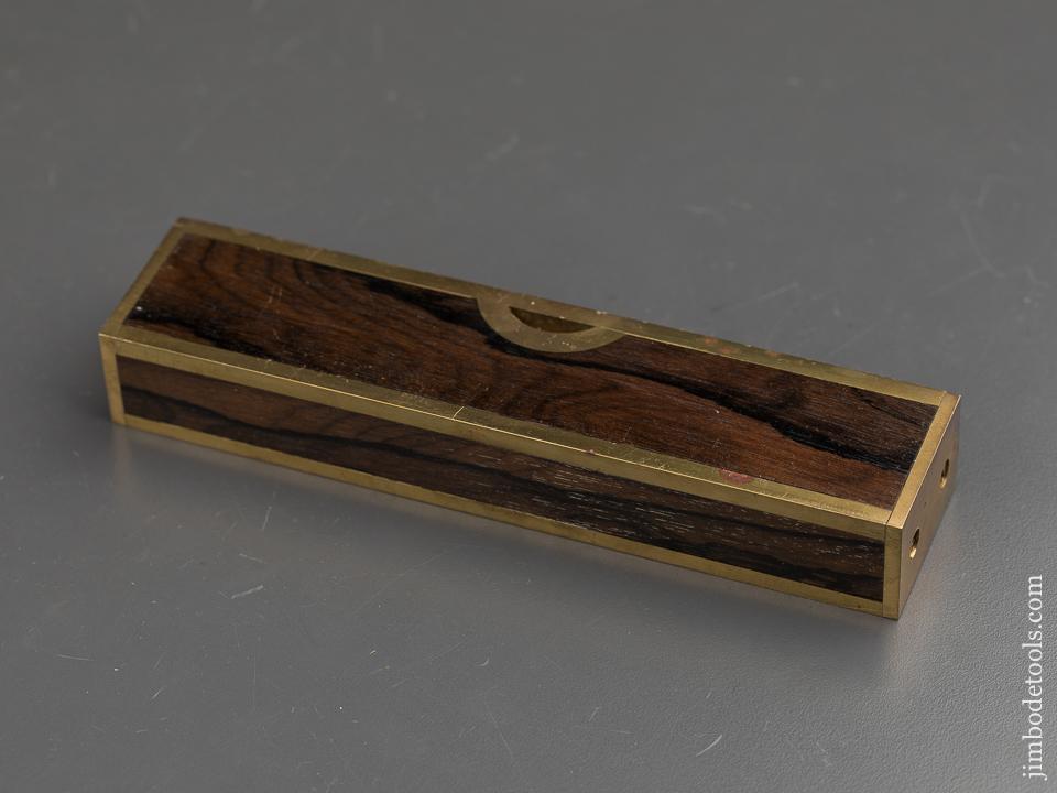 6 1/2 inch Brass Bound Rosewood Level - 90902