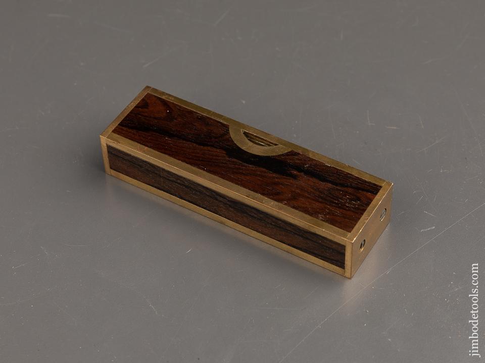 Five inch Brass Bound Rosewood STRATTON Style Level - 90903