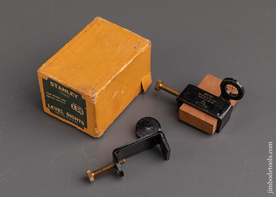 STANLEY No. 138 Level Sights in Original Box - 90907 – Jim Bode Tools