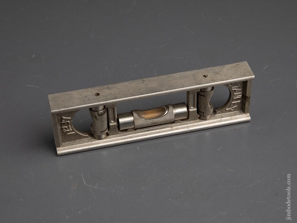 Extra Fine Six inch STANLEY No. 37 Adjustable Metallic Plumb & Level - 90909