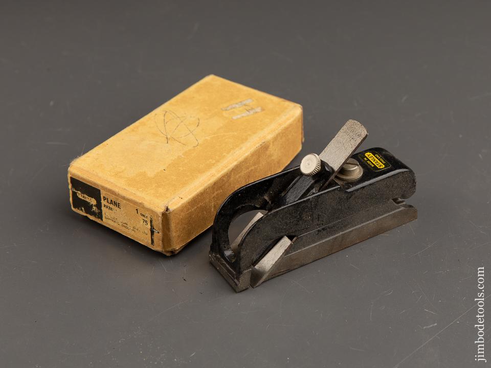 STANLEY No. 75 Rabbet Plane EXTRA FINE in Original Box with Decal - 90914