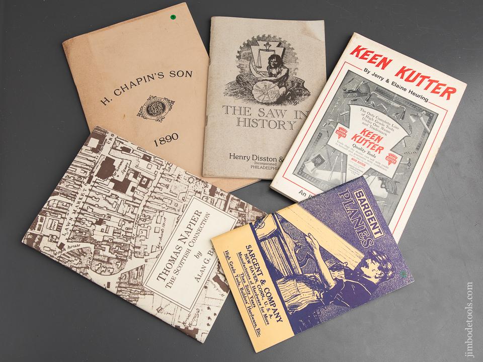 Books:  Five Tool Related Reprints & Books - 90924