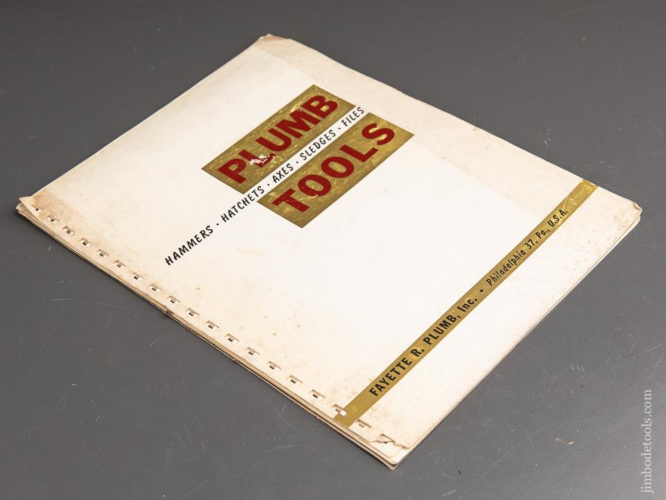 Book:  Original PLUMB AXE JET WING Catalogue Pages - 90940