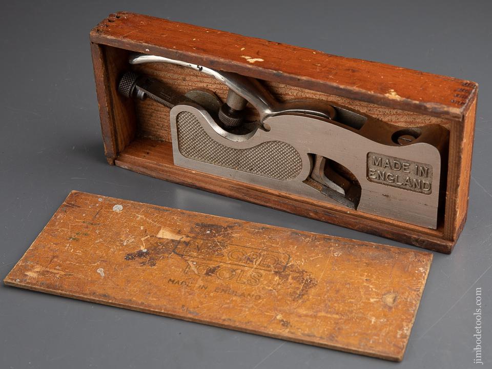 RECORD No. 072 Improved Shoulder Plane EXTRA EXTRA FINE in Original Box - 90959