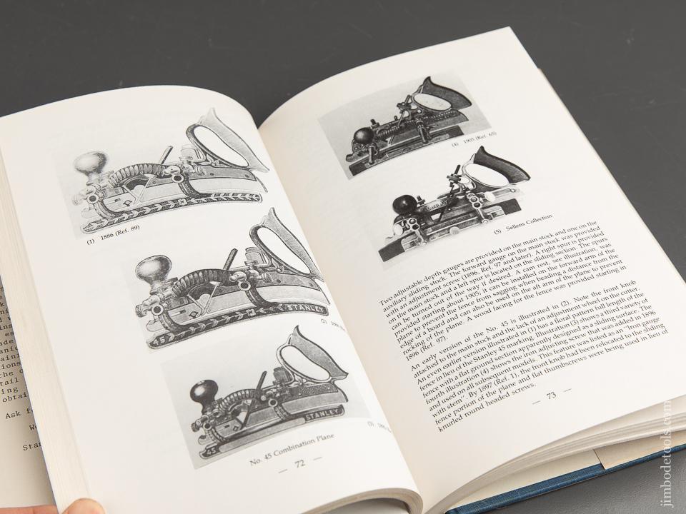 Book:  THE STANLEY PLANE, A HISTORY AND DESCRIPTIVE INVENTORY by Alvin Sellens - 90969