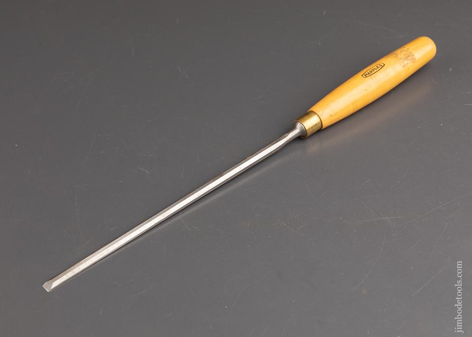 Long Thin 1/4 inch MARPLES Boxwood Handled English Paring Chisel - 90988