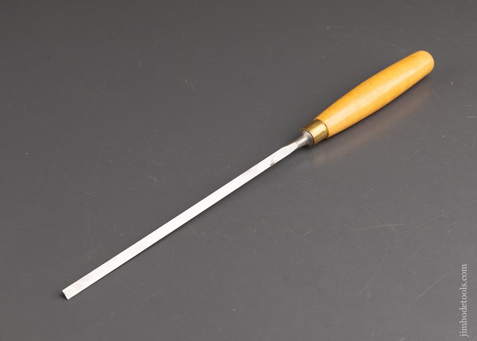 Long Thin 1/4 inch MARPLES Boxwood Handled English Paring Chisel - 90988