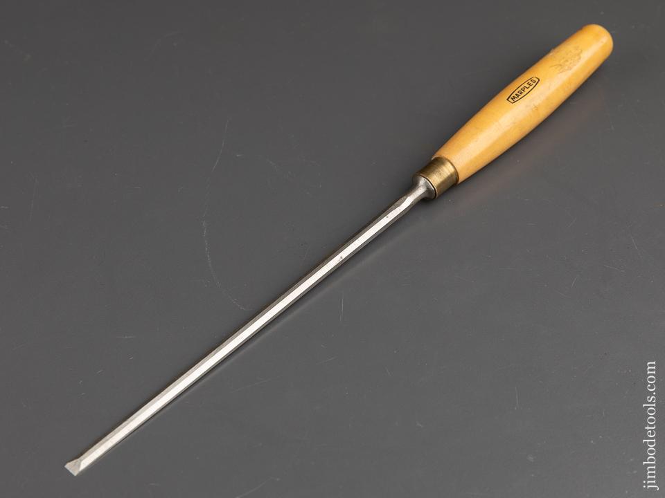 Long Thin 1/4 inch MARPLES Boxwood Handled English Paring Chisel - 90989