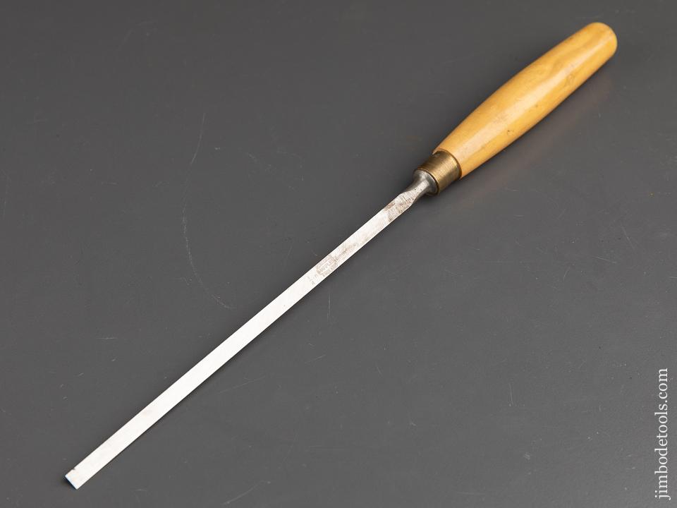 Long Thin 1/4 inch MARPLES Boxwood Handled English Paring Chisel - 90989