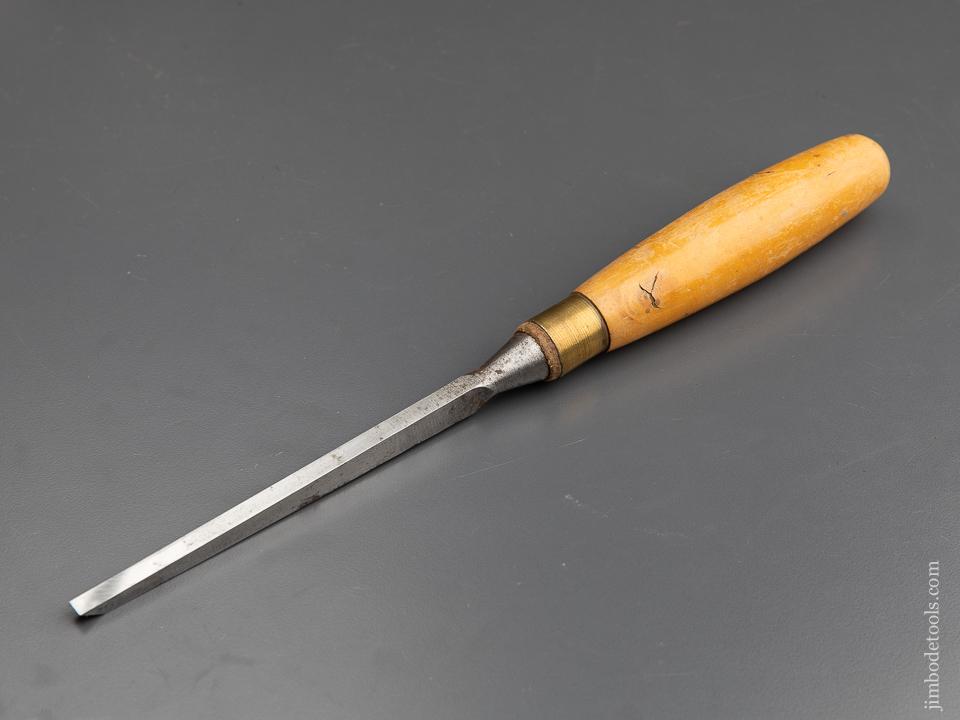 1/4 inch MARPLES Boxwood Handled Mortise Chisel with Decal - 90993