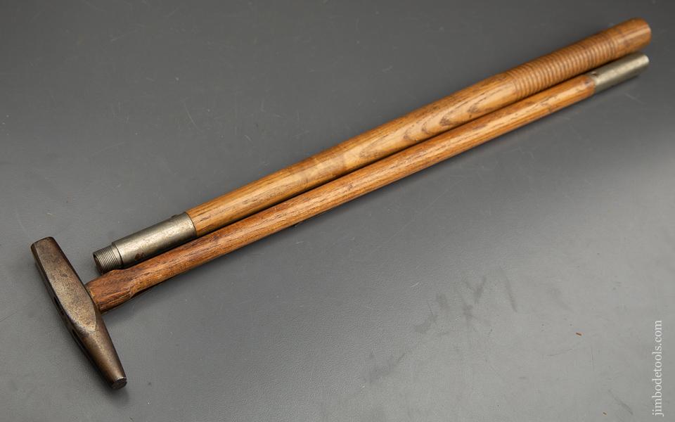 Extra Fine! ROBERTSON Patent Two Piece 36 inch Bill Posting Hammer - 91015