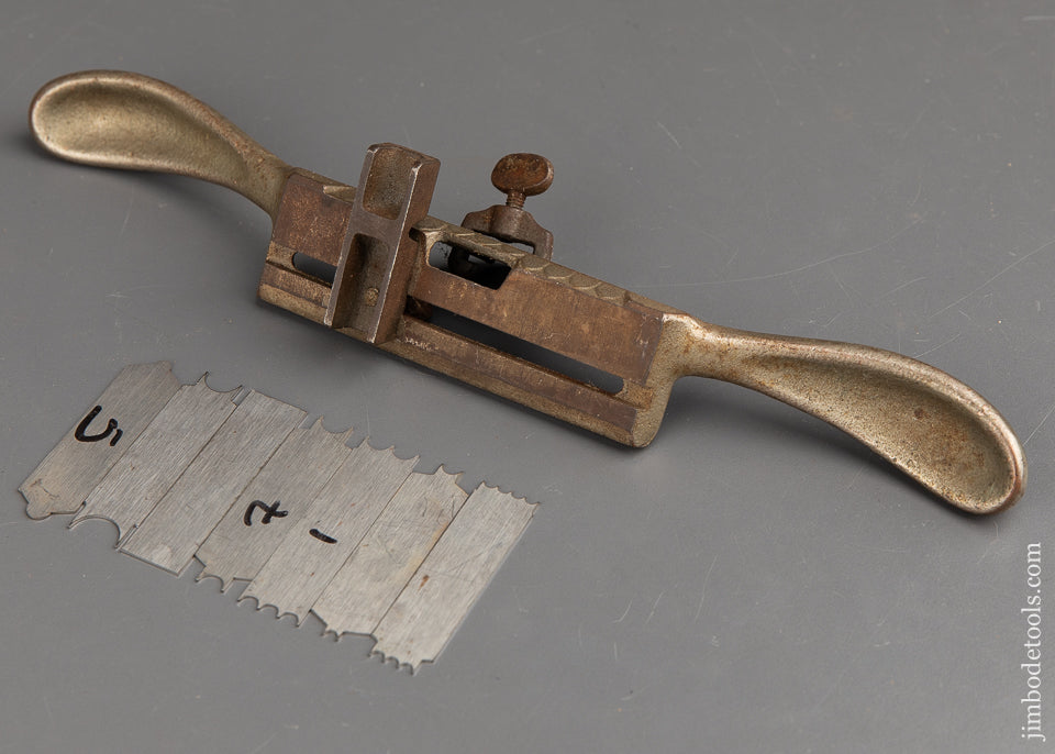 STANLEY No. 66 Hand Beader with Seven NEW Cutters and Fence - 91046