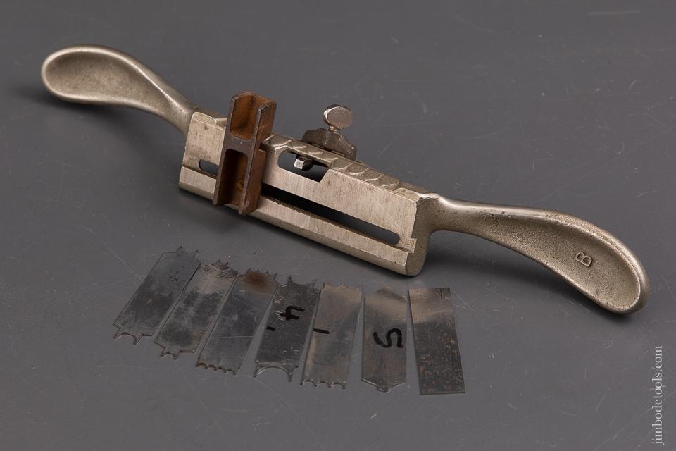 STANLEY No. 66 Hand Beader with One Fence and Seven Replacement Cutters - 91047