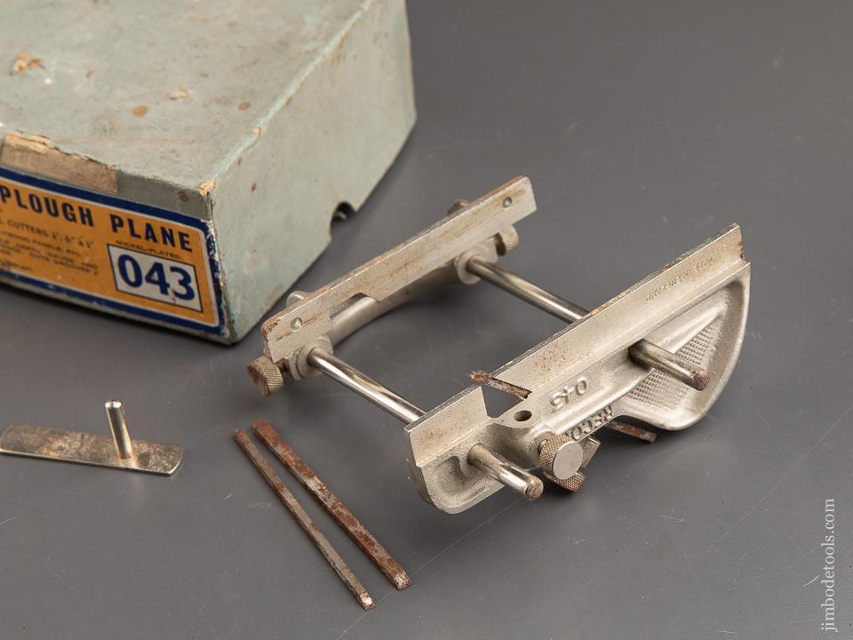 RECORD No. 043 Plough/Plow Plane 100% COMPLETE in Original Box - 91063