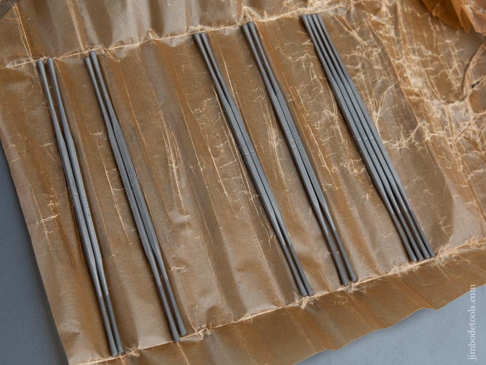 One Dozen SIMONDS SWISS MADE Double Ended Rifflers - 91064