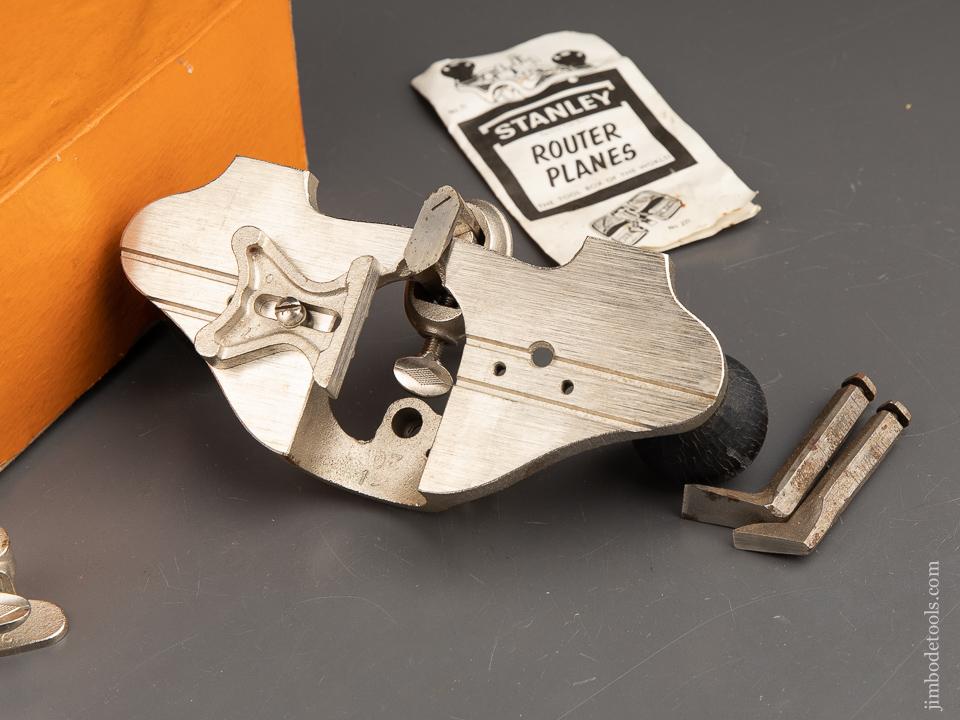 STANLEY No. 71 Router Plane 100% COMPLETE in Original Box - 91074