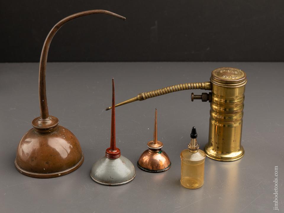 Collection of Five Oil Cans - 91085