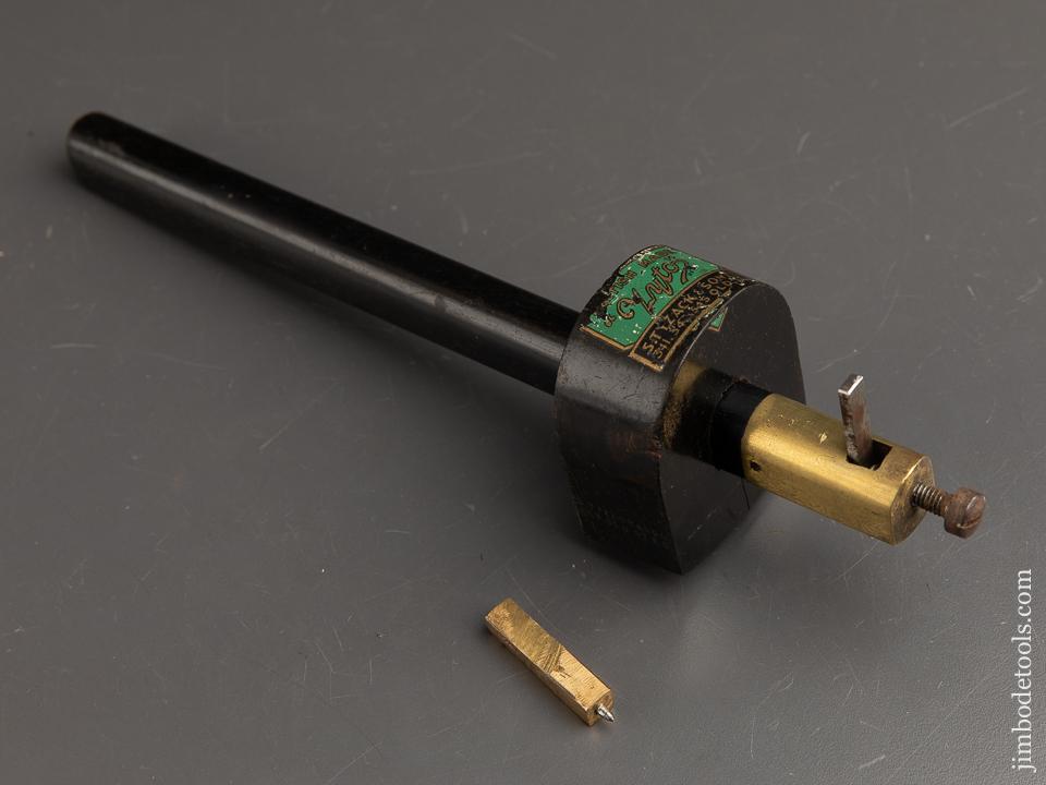 Extra Fine TYZACK Ebony & Brass Slitting Gauge - 91105