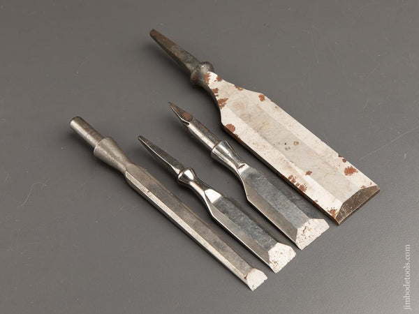 Four NEW OLD STOCK Bench Chisels - 91107