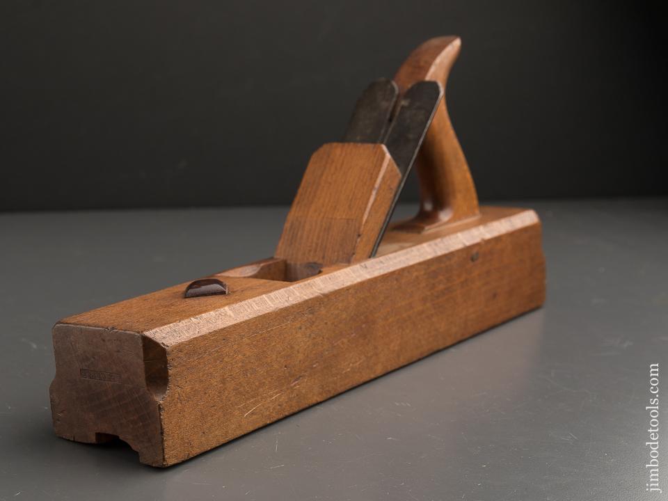 Mint And Rare Bench Sash Plane With Diamond Strike Button And Double Irons Signed I. SLEEPER - 91108U