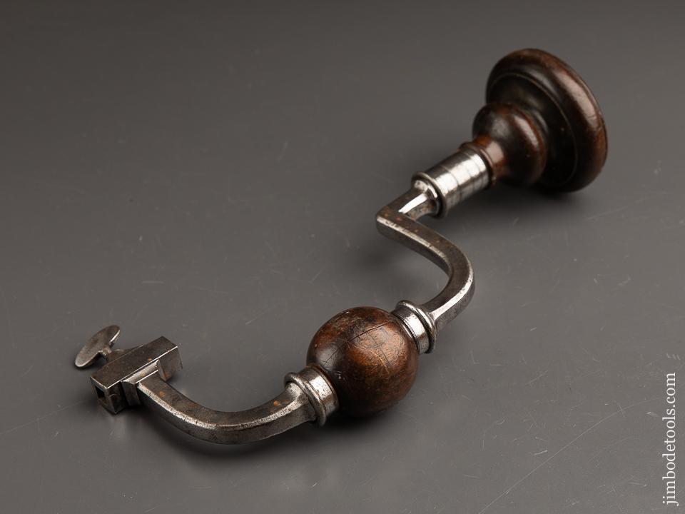 Stunning! Fancy Bit Brace circa 1800 - 91127U