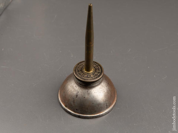 1918 Patent ARTHUR S. HARDING CO O-NO-DRIP Oil Can - 91130