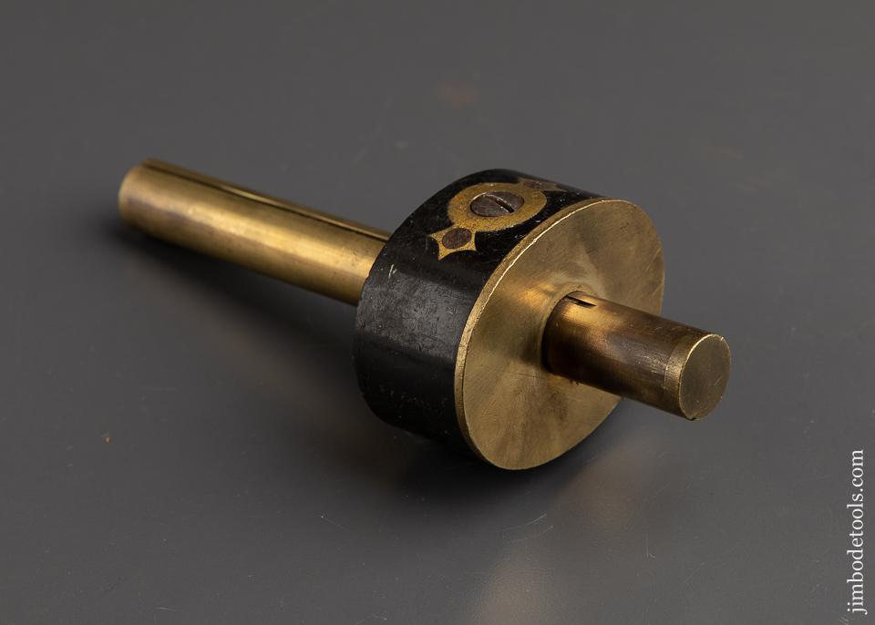 Seven inch G. PRESTON Ebony & Brass Mortise Gauge - 91460