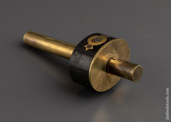 Seven inch G. PRESTON Ebony & Brass Mortise Gauge - 91460