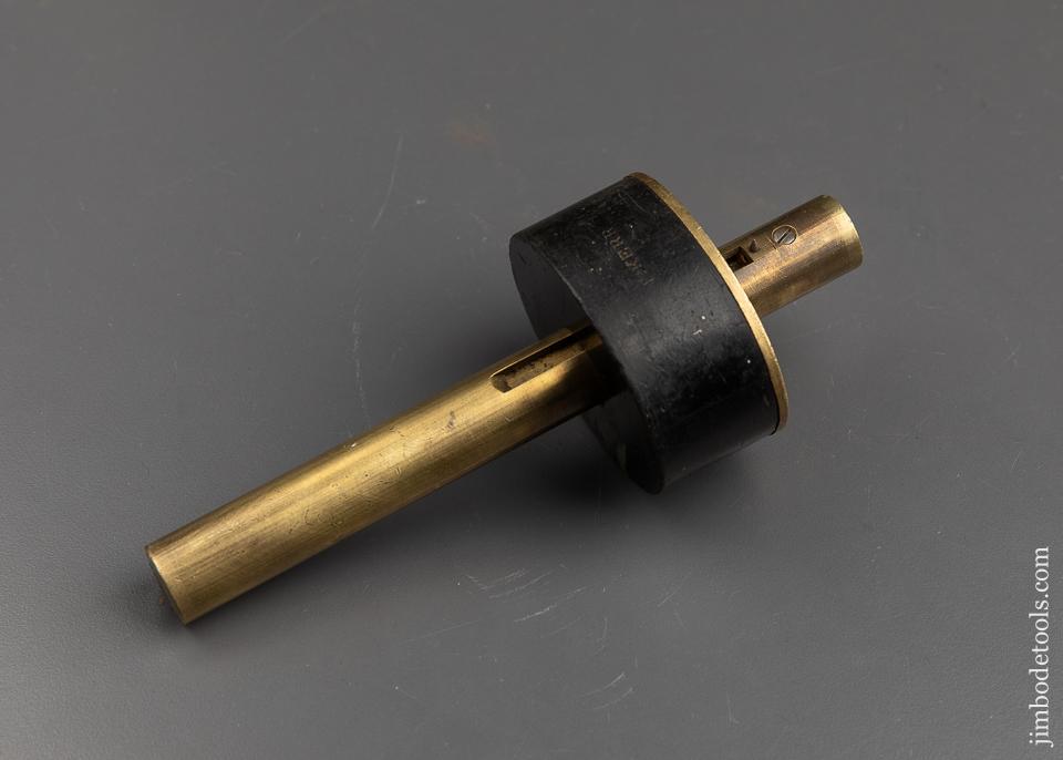 Seven inch G. PRESTON Ebony & Brass Mortise Gauge - 91460