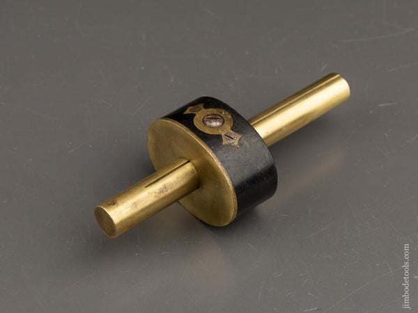 6 3/4 inch SOLLY WORKS Ebony & Brass Mortise Gauge - 91139