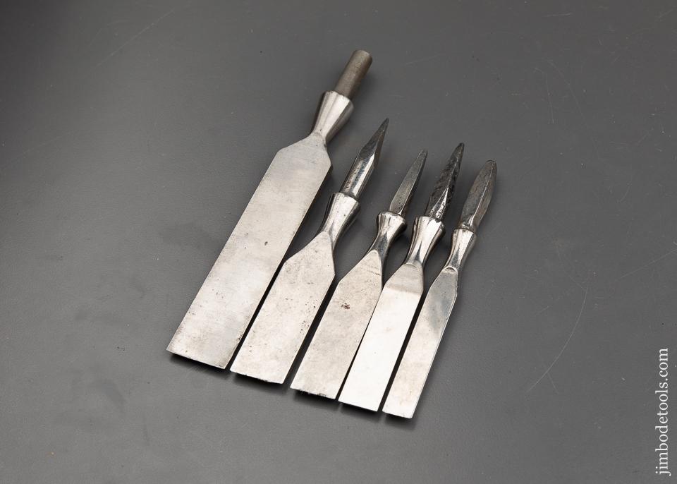 NEW OLD STOCK Set of Five Bench Chisels - 91154