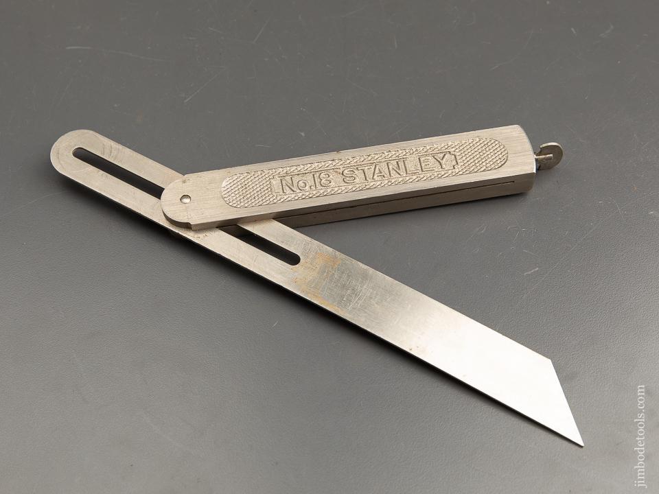 NEAR MINT! Ten inch STANLEY No. 18 Eureka T Bevel - 91155
