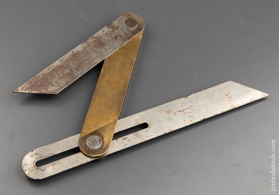 Rare! FRANKE WITTER Patent February 22, 1887 Ten inch Double Bevel Gauge - 91169