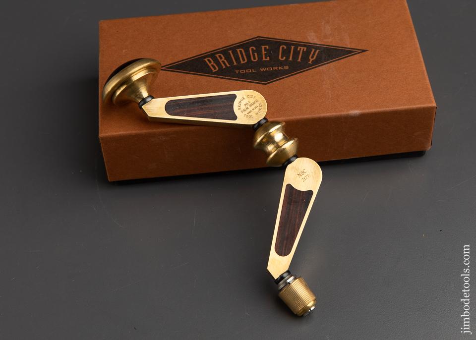 BRIDGE CITY TOOL WORKS PB-1 Palm Brace with Bits MINT in Original Box - 91171