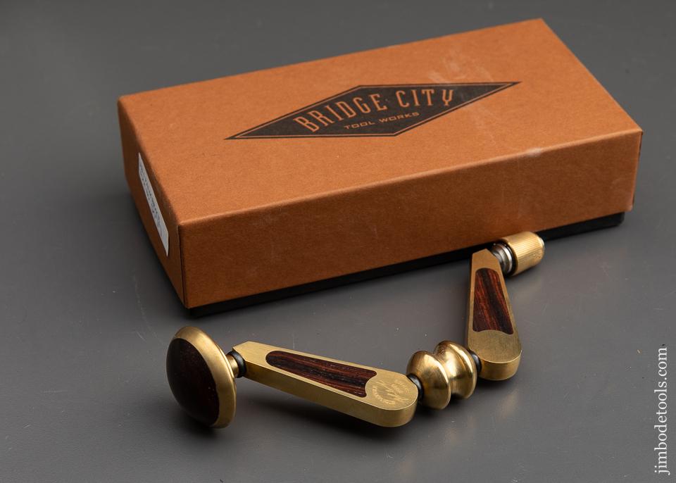 BRIDGE CITY TOOL WORKS PB-1 Palm Brace with Bits MINT in Original Box - 91171