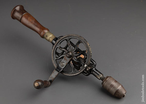 MILLERS FALLS No. 2 Rosewood Handled Egg Beater Hand Drill - 91183