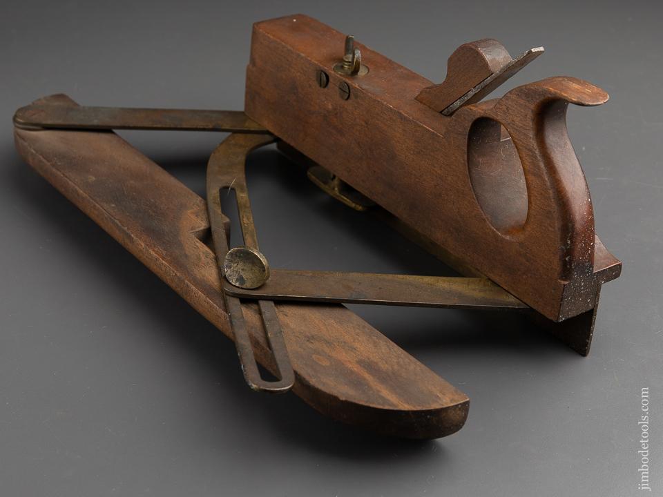 SAMUEL C. NORCROSS Patent No. 2 Scissor Arm Plow Plane HUGE! 17 inches - 91184U
