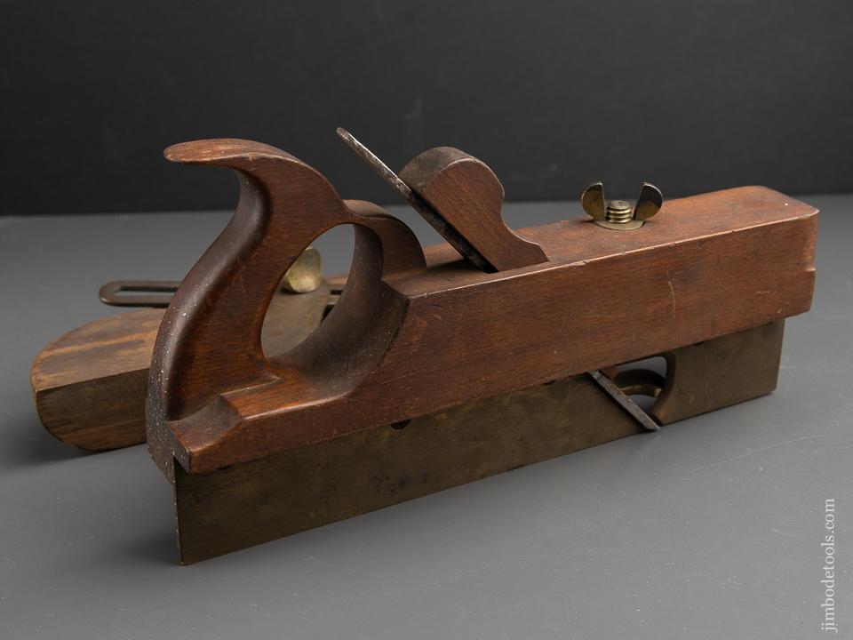 SAMUEL C. NORCROSS Patent No. 2 Scissor Arm Plow Plane HUGE! 17 inches - 91184U
