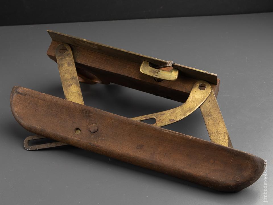 SAMUEL C. NORCROSS Patent No. 2 Scissor Arm Plow Plane HUGE! 17 inches - 91184U