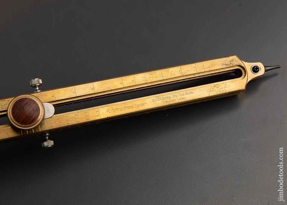 BRIDGE CITY TOOL WORKS PD-11 Precision Proportional Divider MINT in Original Box - 91186