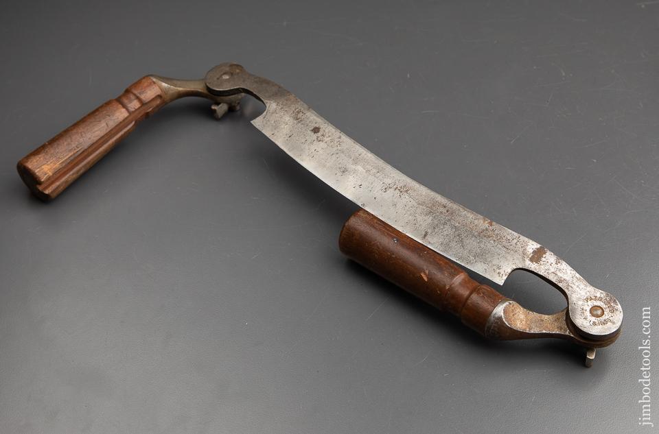 Extra Fine! Eight inch A.J. WILKINSON Folding Draw Knife - 91196