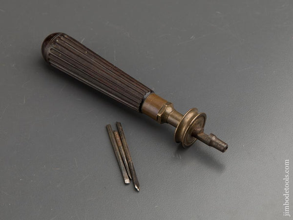 Magnificent HOLTZAPFFEL Bow Drill with Fluted Handle - 91212