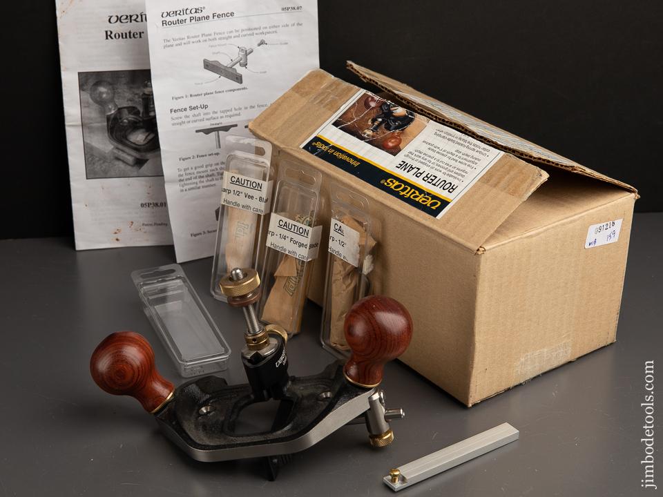 Veritas Mini Router VERITAS Router Plane Mint in Original Box - 91216 – Jim Bode Tools
