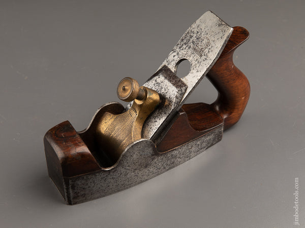 Early Pre-War NORRIS NO. 2 Dovetailed Steel and Rosewood Smooth Plane - 91220