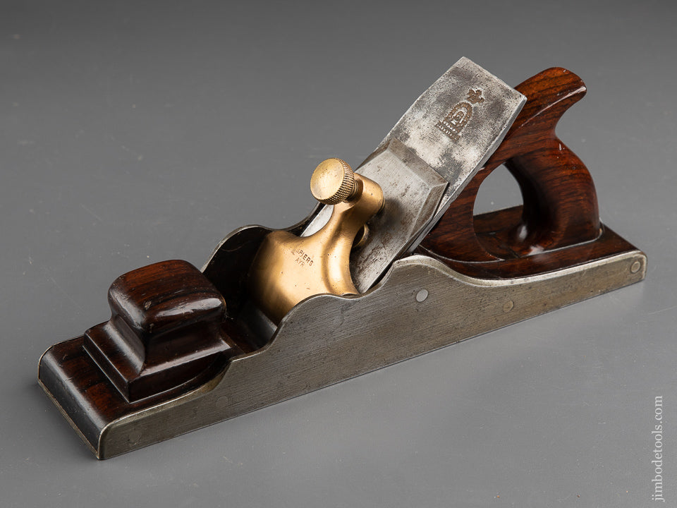 Fantastic! 13 1/2 inch SPIERS Rosewood and Steel Panel Plane EXTRA FINE! - 91231