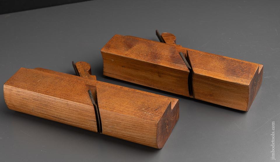 Large Matched Pair GREENFIELD TOOL CO No. 24 Hollow & Round Molding Planes circa 1851-83 EXTRA FINE - 91244