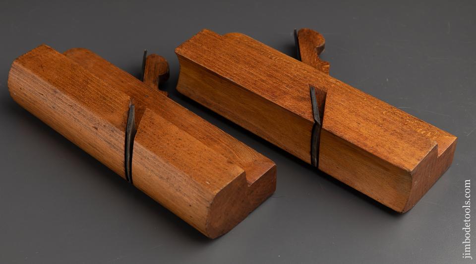 Crisp! Large D.R. BARTON ROCHESTER NY No. 24 Hollow & Round Molding Planes circa 1832-74 FINE - 91245